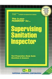 Supervising Sanitation Inspector