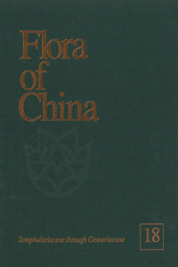 Flora of China, Volume 18 - Scrophulariaceae through Gesneriaceae