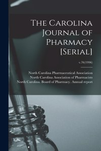 Carolina Journal of Pharmacy [serial]; v.76(1996)