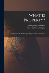 What Is Property?