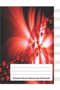 Standard Music Manuscript Notebook