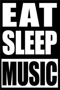 Eat Sleep Music Notebook for a Band Director