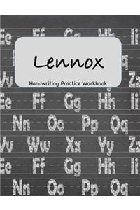 Lennox - Handwriting Practice Workbook