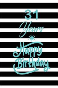 31 years happy birthday