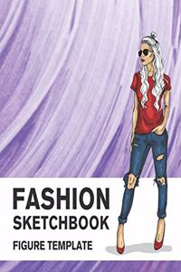 Fashion Sketchbook Figure Template