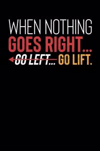 When Nothing Goes Right...Go Left...Go Lift