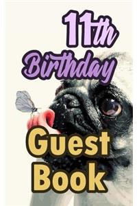 11th Birthday Guest Book