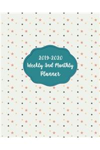 2019-2020 Weekly and Monthly Planner