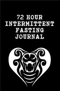72 Hour Intermittent Fasting Journal