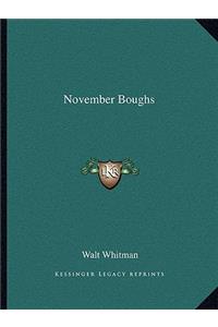 November Boughs