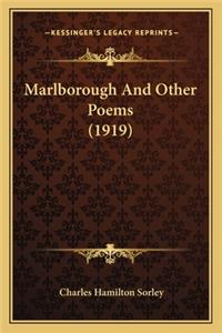 Marlborough and Other Poems (1919)