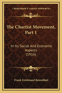 The Chartist Movement, Part 1