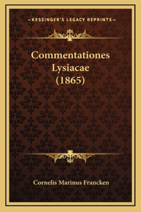 Commentationes Lysiacae (1865)