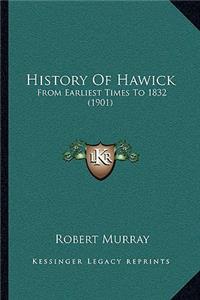 History Of Hawick