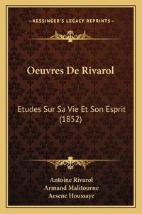 Oeuvres De Rivarol