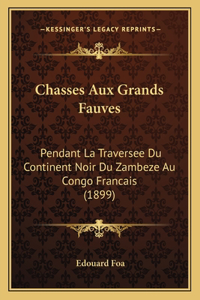 Chasses Aux Grands Fauves