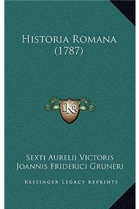 Historia Romana (1787)