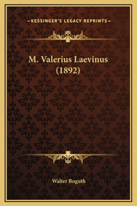 M. Valerius Laevinus (1892)