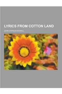 Lyrics from Cotton Land