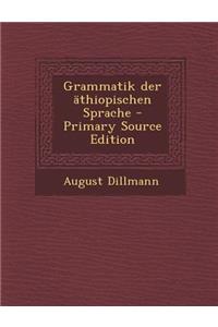 Grammatik Der Athiopischen Sprache