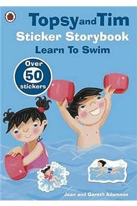 Topsy and Tim Sticker Storybook: Learn to Swim