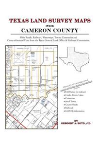 Texas Land Survey Maps for Cameron County