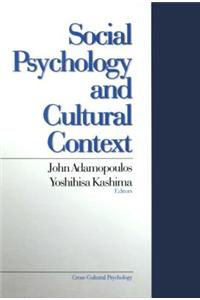 Social Psychology and Cultural Context