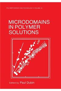 Microdomains in Polymer Solutions