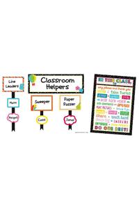 School Pop Classroom Management Bulletin Board Set