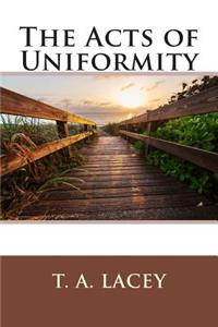 The Acts of Uniformity