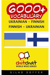 6000+ Ukrainian - Finnish Finnish - Ukrainian Vocabulary