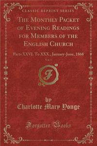 The Monthly Packet of Evening Readings for Members of the English Church, Vol. 5
