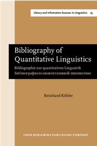 Bibliography of Quantitative Linguistics