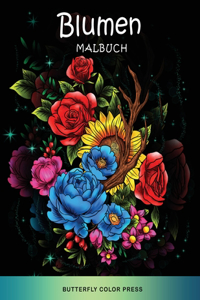 Blumen Malbuch