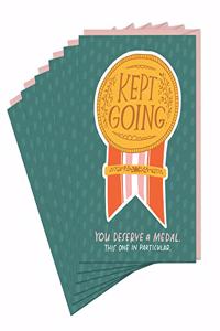 6-Pack Em & Friends Kept Going Sticker Cards