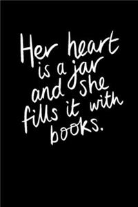 Her Heart Is a Jar and She Fills It with Books