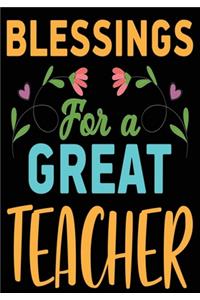Blessings For A Great Teacher