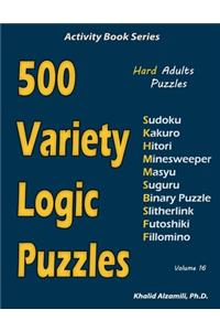 500 Variety Logic Puzzles