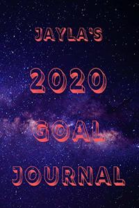 Jayla's 2020 Goal Book