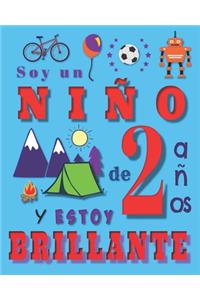 Soy un niño de 2 años y estoy brillante