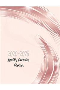 Monthly Calendar Planner 2020-2028