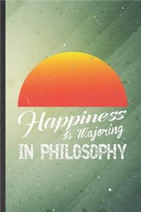 Happiness Is Majoring in Philosophy
