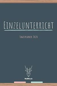 Einzelunterricht - Tagesplaner 2020