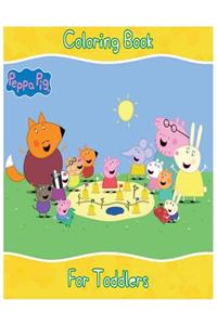 Peppa Pig Coloring Book for toddlers