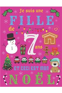 Je suis une fille de 7 ans et ceci est mon Noël