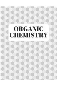 Organic Chemistry: Organic Chemistry: Hexagonal Graph Honeycomb Paper Notebook with Periodic Table, 180 Pages, 8.5x11