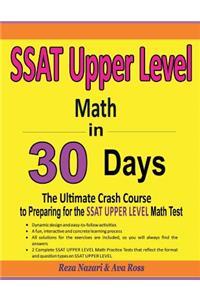 SSAT Upper Level Math in 30 Days