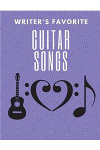 Writer's Favorite Guitar Songs