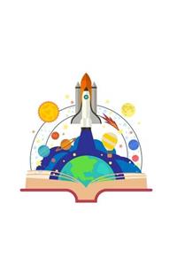 Spaceship White Composition Book