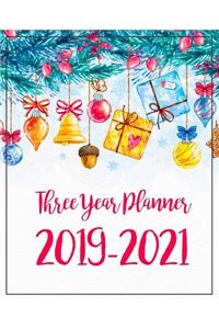 Three Year Planner 2019-2021
